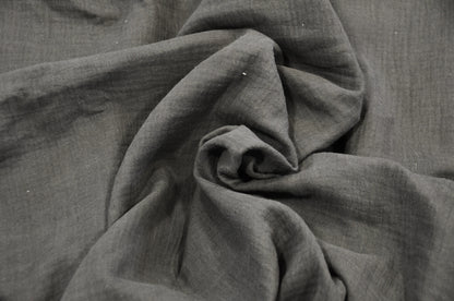 Double Layered Cotton Gauze Fabric by the Yard | 100% Cotton Muslin | 50" Wide |