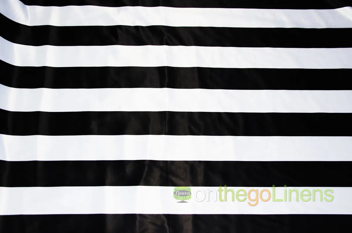 White Black 3.5 Stripe Lamour Prints