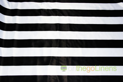 White Black 3.5 Stripe Lamour Prints