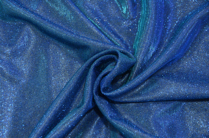 Steel Blue Glitter Knit