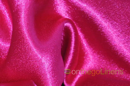Crepe Back Satin Hot Pink
