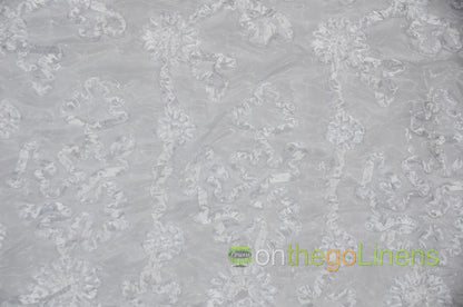 White Luxury Organza