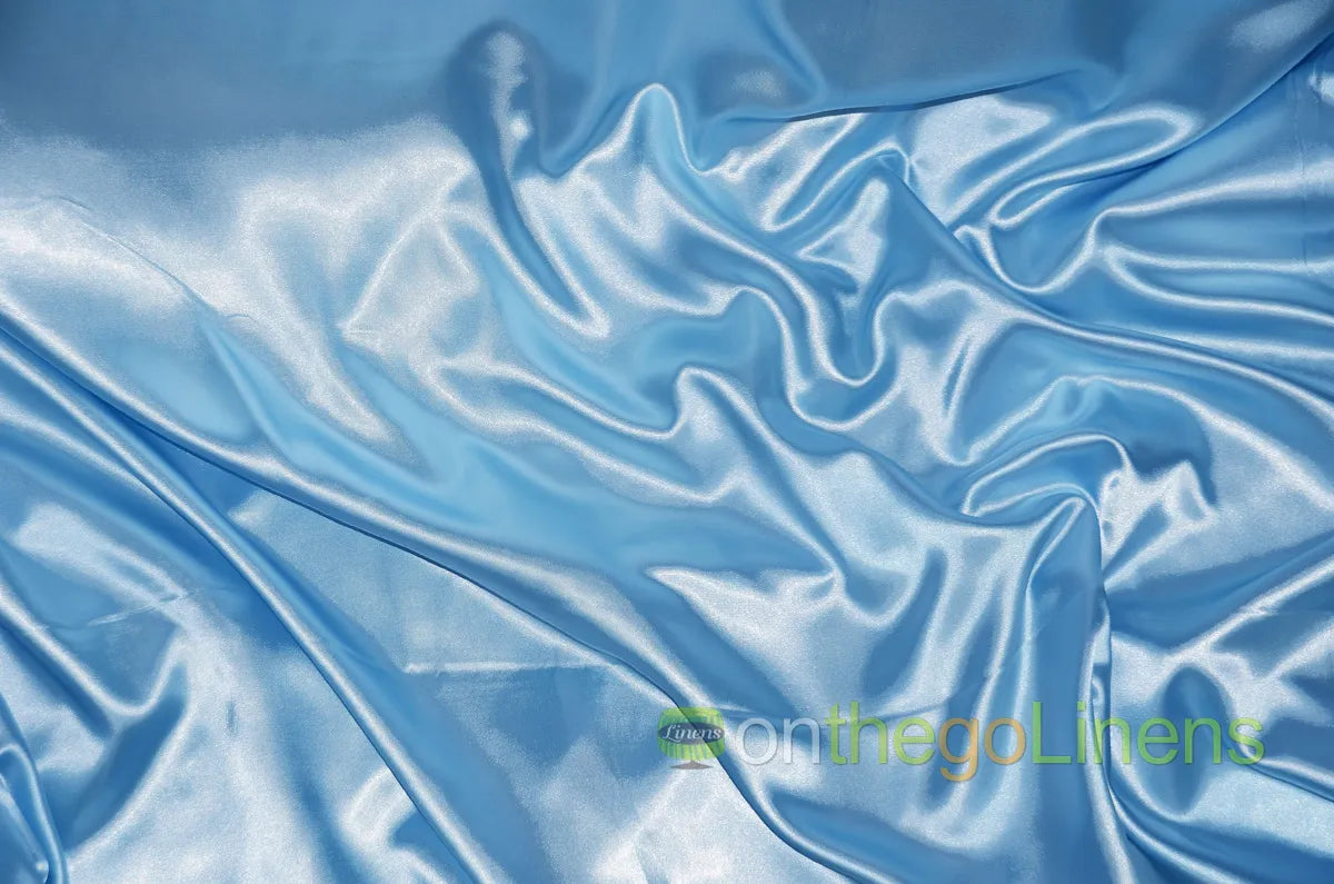 Stretch Charmeuse Fabric by the Yard | Silky Soft Stretch Satin Fabric | 4% Spandex | Multiple Colors |