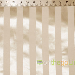 Bridal Satin 1" Tuxedo Stripe Napkins and Chair Sashes | Multiple Colors |