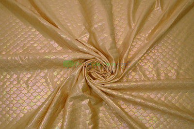 Paradise Mermaid Hologram Spandex Fabric | Fish Scale Spandex Dancewear Fabric | 60" Wide |