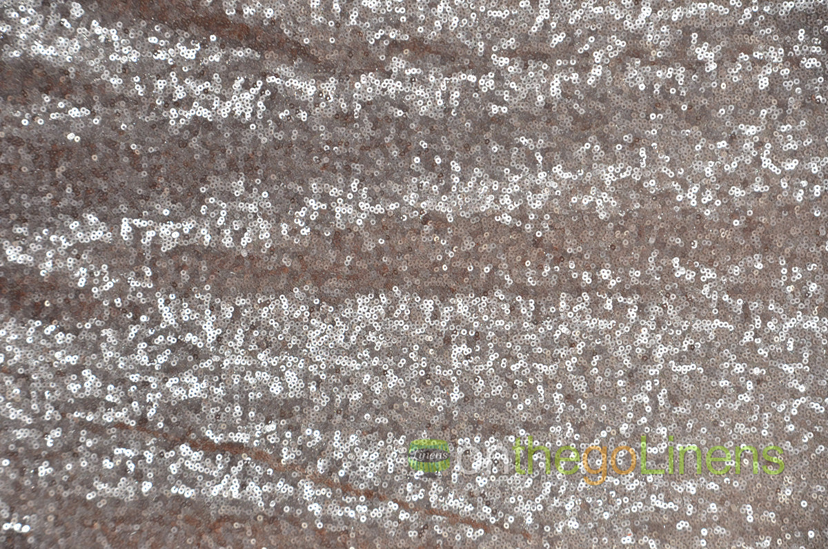 Glitz Mesh Sequins Fabric by the Yard & Bolt | 54" Wide | Multiple Colors |
