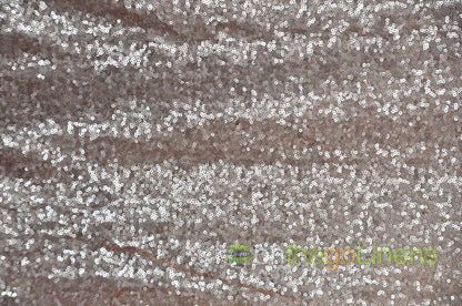 Glitz Mesh Sequins Fabric by the Yard & Bolt | 54" Wide | Multiple Colors |