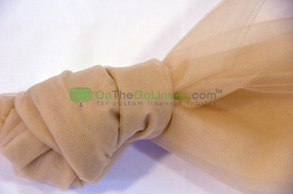 Bridal Tulle Wedding Dress Fabric | Wholesale 50 Yard Bolt | 100% Nylon | 108" Wide