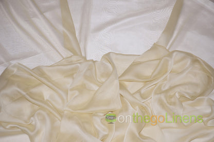 IFR Two Tone Chiffon Event Drapery Panels | Cationic Chiffon Curtains | Inherently Fire Retardant |