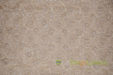 Wedding Chiffon Fabric by the Yard | 3d raised Chiffon Flower Fabric | 100% Polyester |