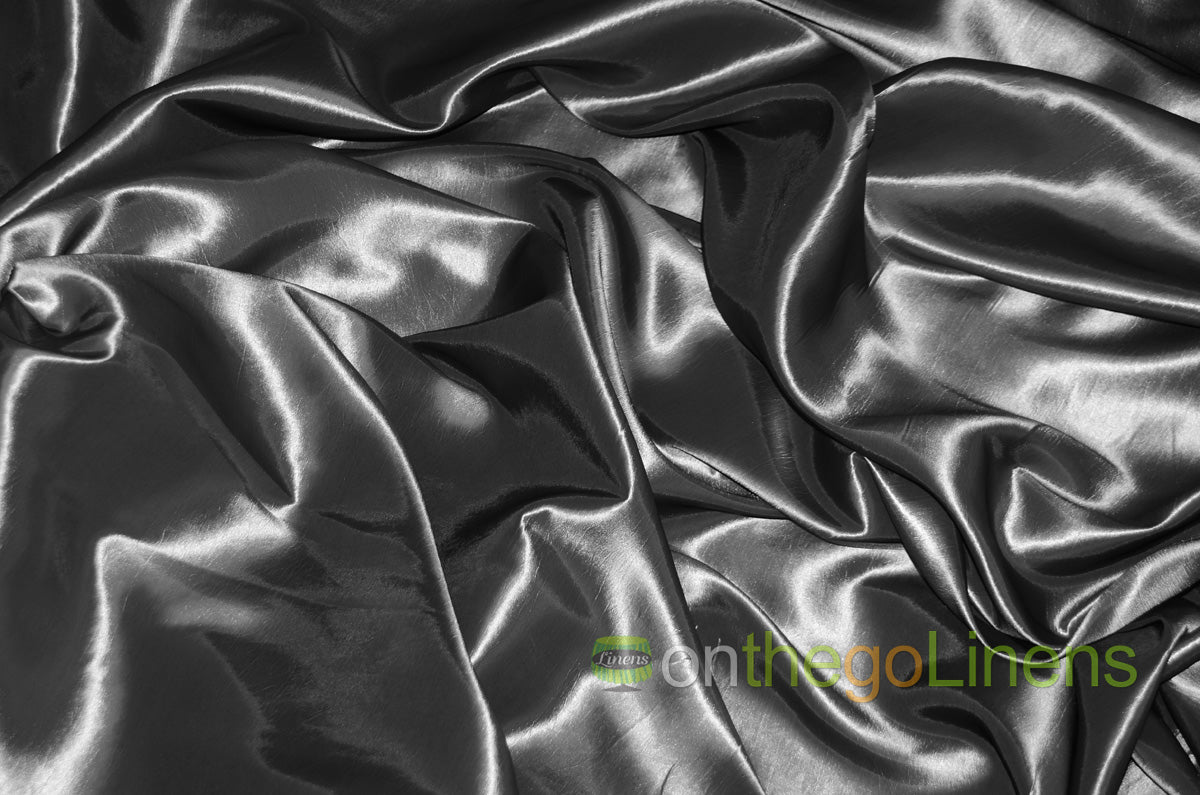 Stretch Taffeta Fabric by the Yard | Spandex Taffeta Fabric | 60" wide | Multiple Colors |