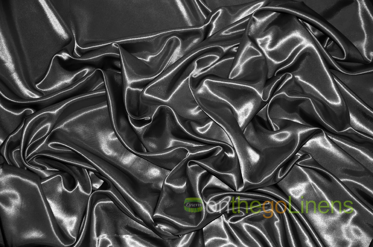 Soft Light Weight Medium Satin Fabric | Wholesale Satin Fabric for Decorative Use | 60" | 70 Yards |
