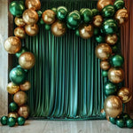 Charmeuse Satin Event Drapery Panels | IFR Charmeuse Satin Curtains | Multiple Colors |