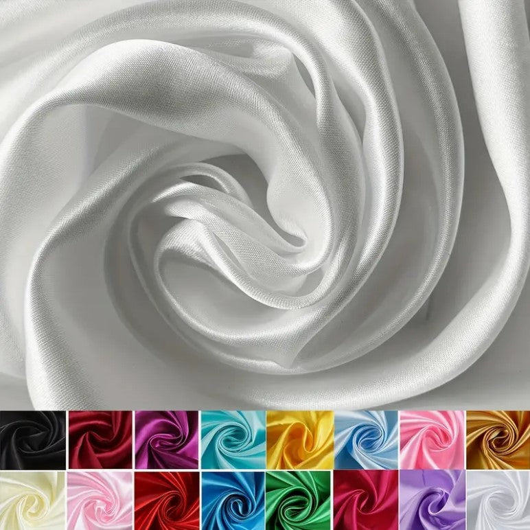 Charmeuse Satin Table Linens, Table Overlays, Table Drapes and Banquets | Multiple IFR Satin Colors |