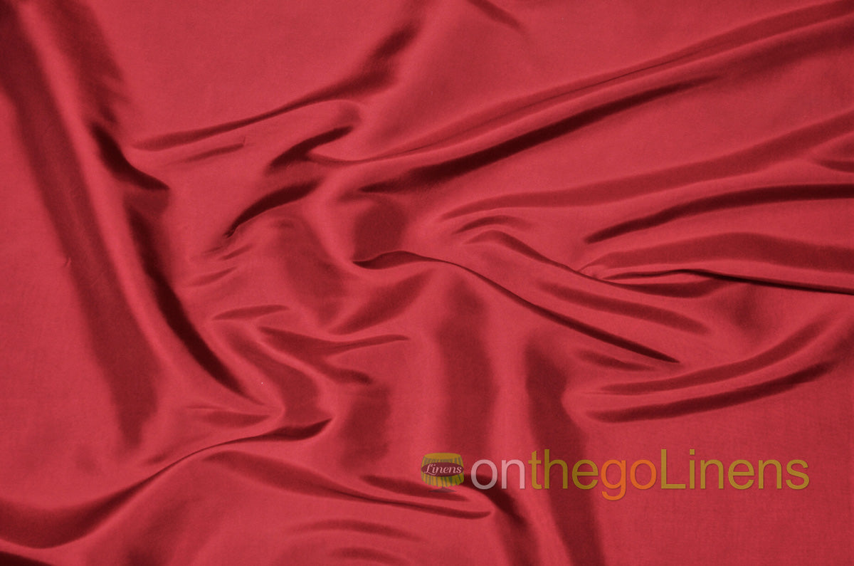 Stretch Taffeta Fabric by the Yard | Spandex Taffeta Fabric | 60" wide | Multiple Colors |