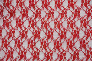 Vintage Stretch Lace Fabric | Giselle Stretch Floral Lace Fabric by the Yard | 58" Wide | Poly Spandex |