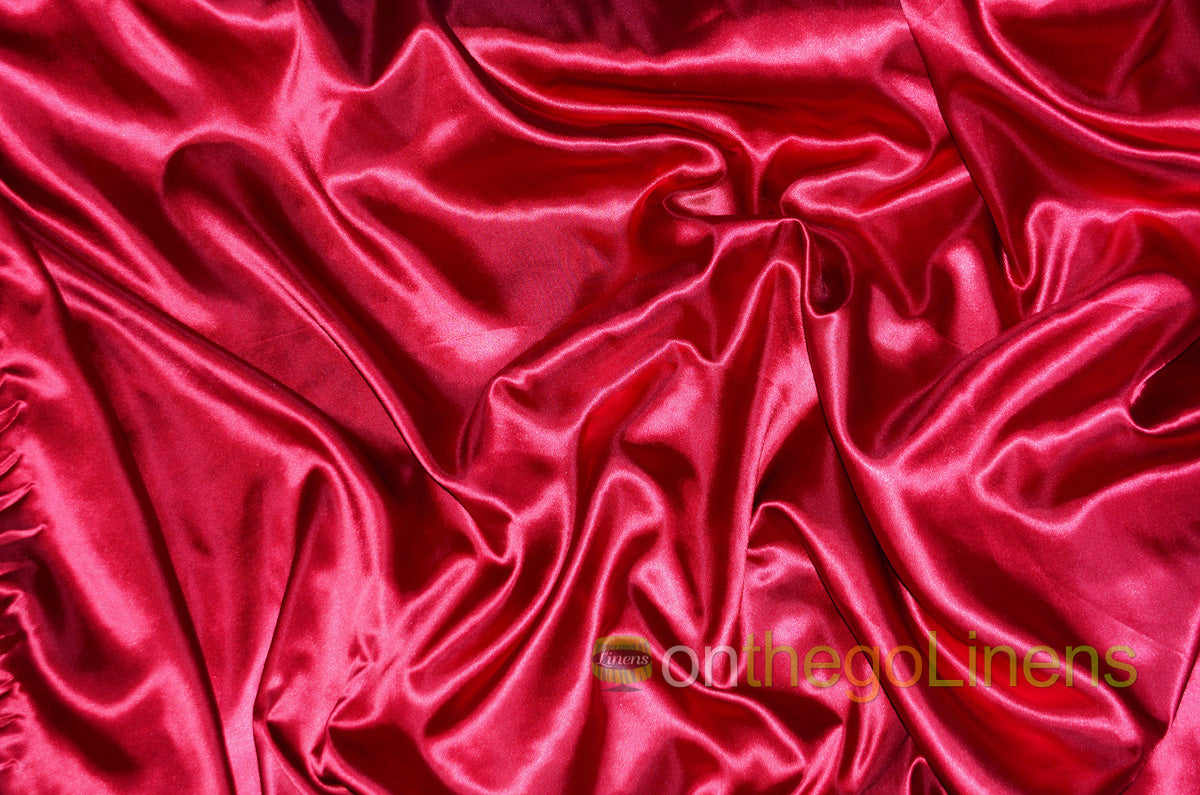 Soft Light Weight Medium Satin Fabric | Wholesale Satin Fabric for Decorative Use | 60" | 70 Yards |