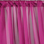 IFR Two Tone Chiffon Event Drapery Panels | Cationic Chiffon Curtains | Inherently Fire Retardant |