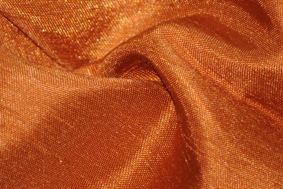 Shantung Satin Fabric by the Yard & Bolt | Reversible Silk Satin Fabric | 100% Polyester | 60" Wide | Multiple Colors |