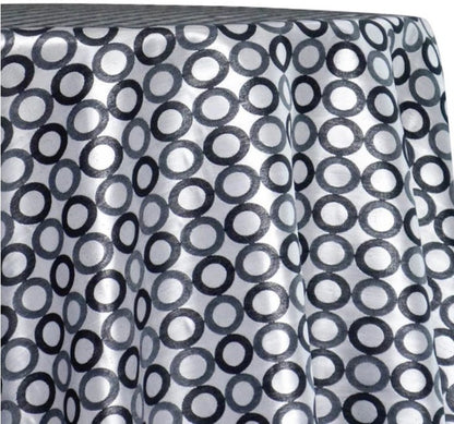 Reversible Contempo Brocade Table Linens, Table Overlays, Table Drapes and Banquets |