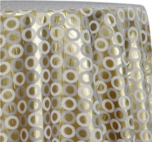 Reversible Contempo Brocade Table Linens, Table Overlays, Table Drapes and Banquets |