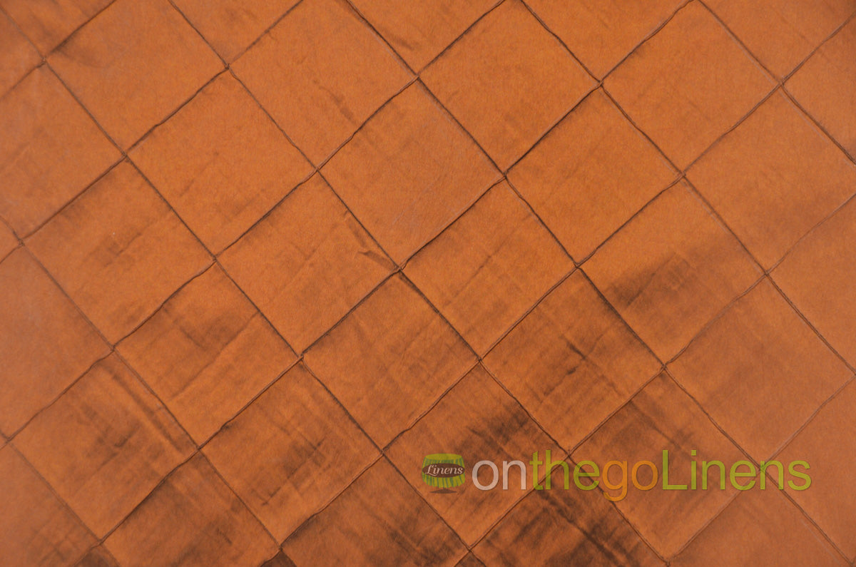 Pintuck 4x4 Fabric by the Yard | Diamond Taffeta Fabric | 52" wide | Multiple Colors |