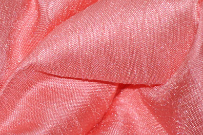 Shantung Satin Fabric by the Yard & Bolt | Reversible Silk Satin Fabric | 100% Polyester | 60" Wide | Multiple Colors |