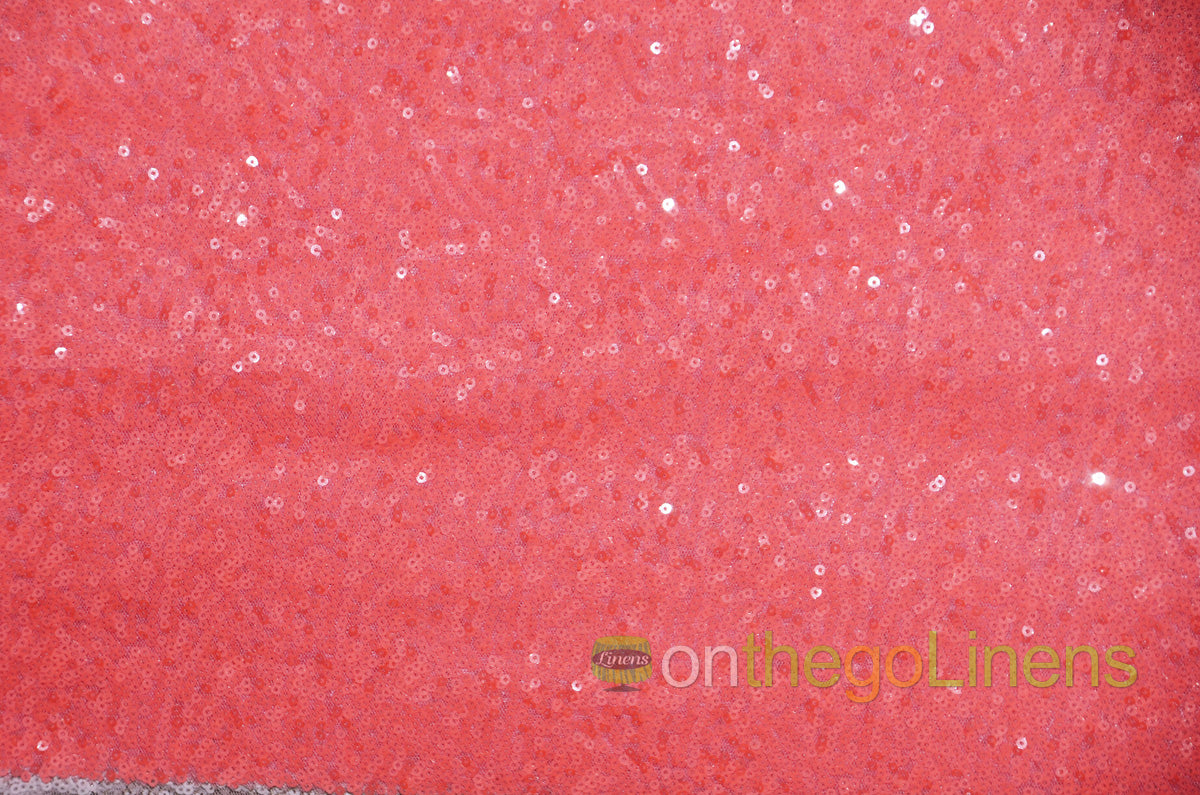 Glitz Mesh Sequins Fabric by the Yard & Bolt | 54" Wide | Multiple Colors |