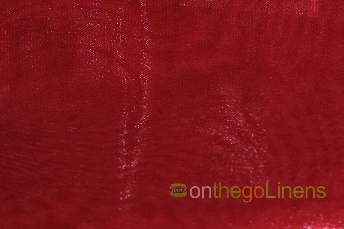 Crystal Organza Fabric by the Yard & Wholesale Bolt | Multiple Colors | 60" Wide | 100% Polyester |