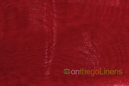Crystal Organza Fabric by the Yard & Wholesale Bolt | Multiple Colors | 60" Wide | 100% Polyester |