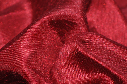 Shantung Satin Fabric by the Yard & Bolt | Reversible Silk Satin Fabric | 100% Polyester | 60" Wide | Multiple Colors |