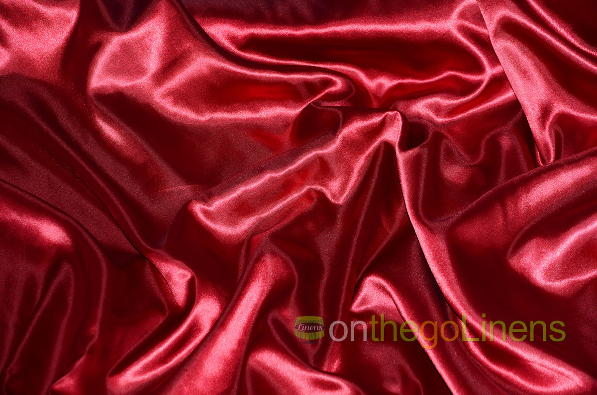 Soft Light Weight Medium Satin Fabric | Wholesale Satin Fabric for Decorative Use | 60" | 70 Yards |