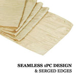Crease Taffeta Table Runners | Crush Taffeta Table Runners | Multiple Colors