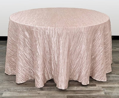 Crease Taffeta Table Linens, Table Overlays, Table Drapes & Banquets | Multiple Colors |