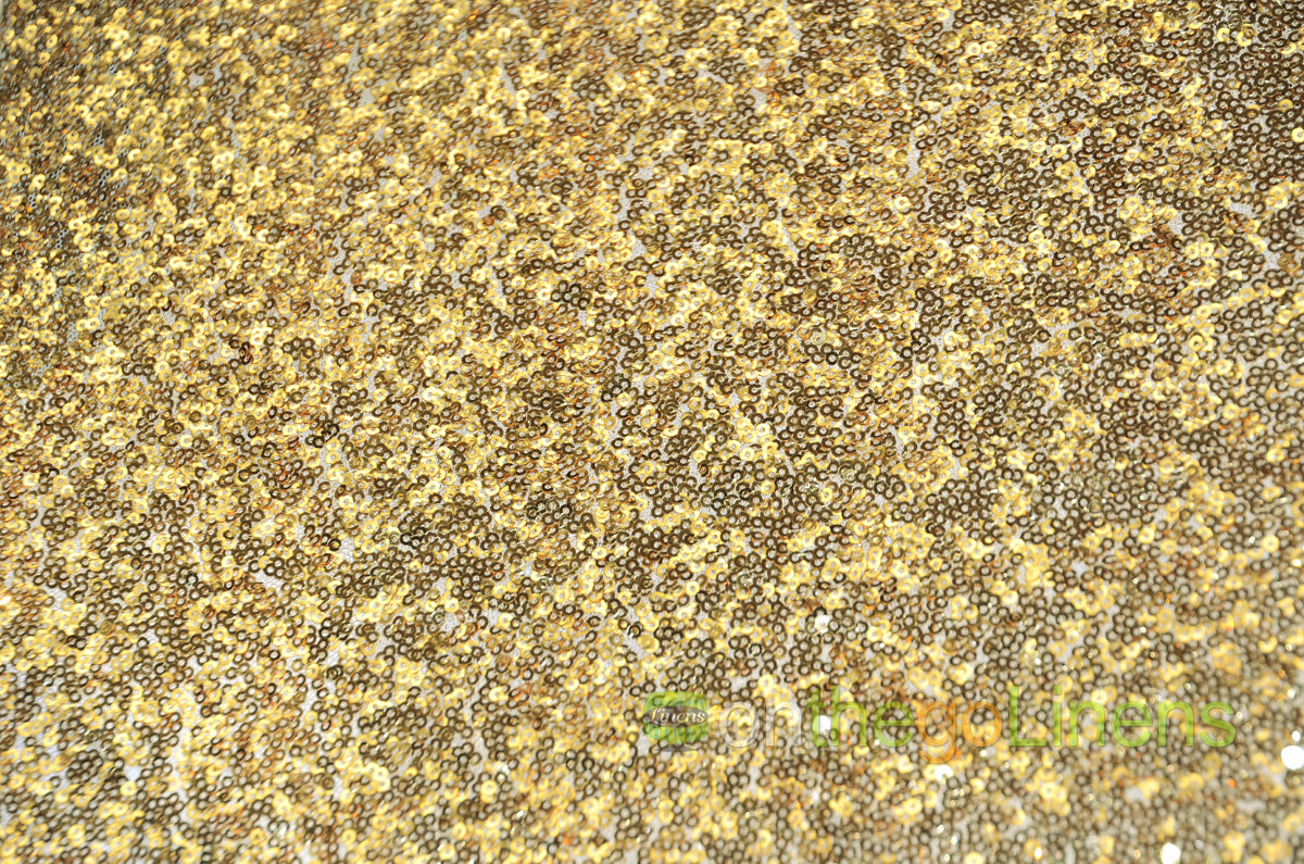 Glitz Mesh Sequins Fabric by the Yard & Bolt | 54" Wide | Multiple Colors |