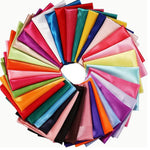 Crepe Back Satin Table Napkins | Crepe Back Satin Chair Sashes | Korea Quality |