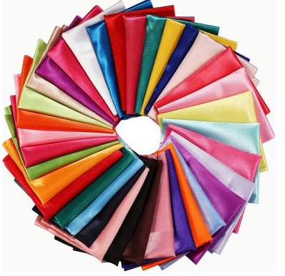 Crepe Back Satin Table Napkins | Crepe Back Satin Chair Sashes | Korea Quality |