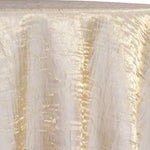 Iridescent Crush Shimmer Table Linens | Galaxy Tablecloth | Multiple Colors |