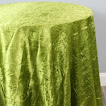 Crush Charmeuse Tablecloths, Table Drapes, Table overlays and Banquets | Crush Bichon Tablecloth |