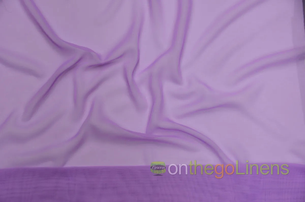 Lavender Chiffon 60 Wide