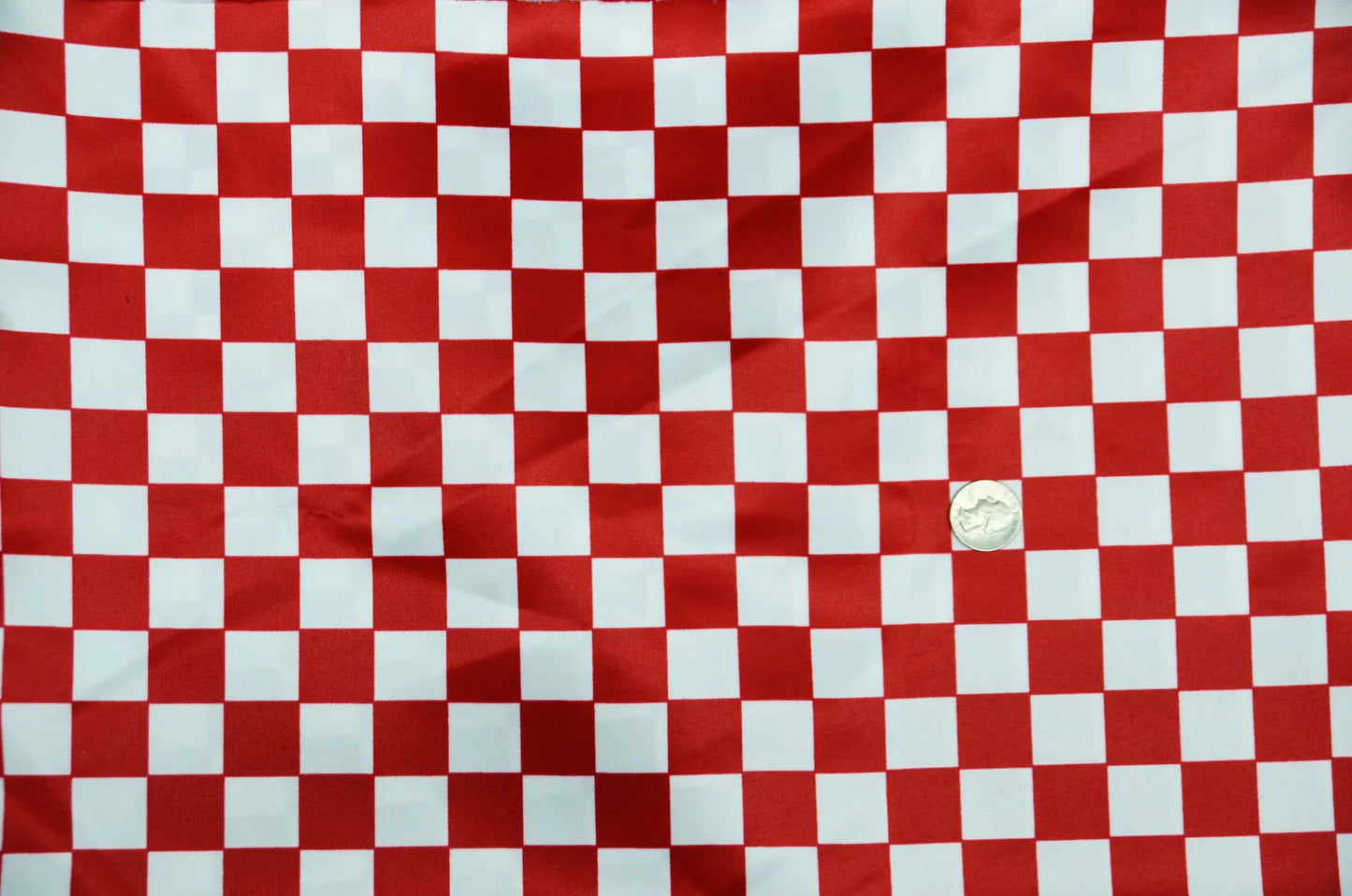 1" Checkers Lamour Satin | Table Runner | Two Colors Available |