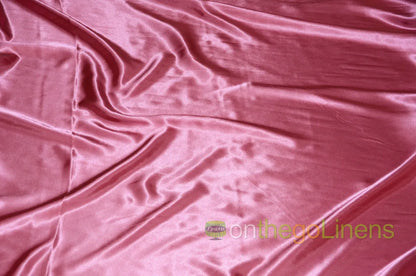 Dolce Pink Stretch Charmeuse