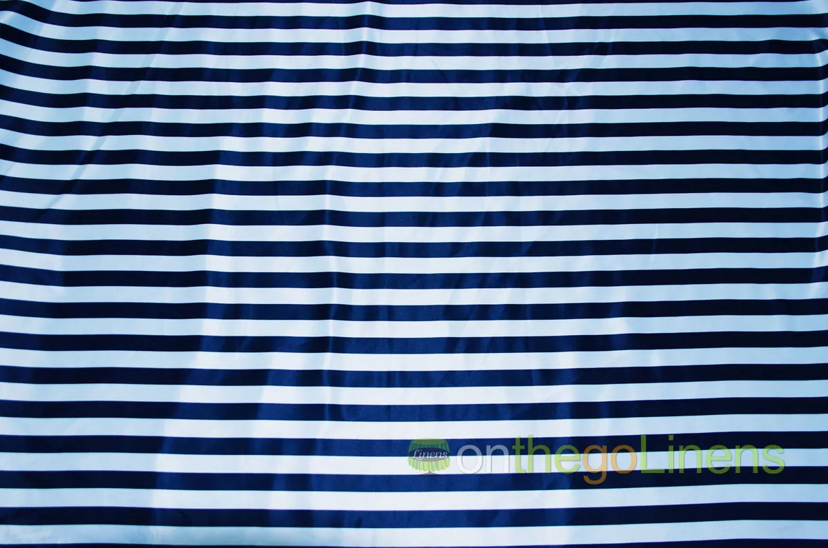 1" Stripe Lamour Satin Prints Fabrics | 60" Wide| 100% Polyester | Four colors Available |