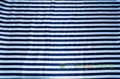 1" Stripe Lamour Satin Prints Fabrics | 60" Wide| 100% Polyester | Four colors Available |