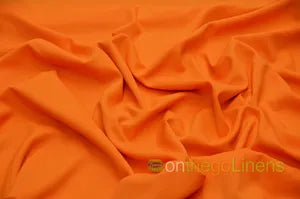 Wrinkle Free Scuba Tablecloths | Double Knit Scuba Table Linens for Events & Decor | Multiple Colors Available |