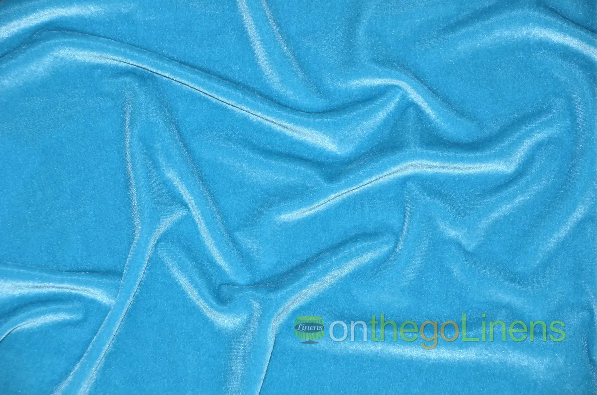 Aqua Stretch Velvet
