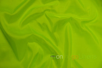 Taffeta Fabric by the Yard | Non Stretch Taffeta | 60" Wide | 75 Colors Available | Wholesale Bolt Available |