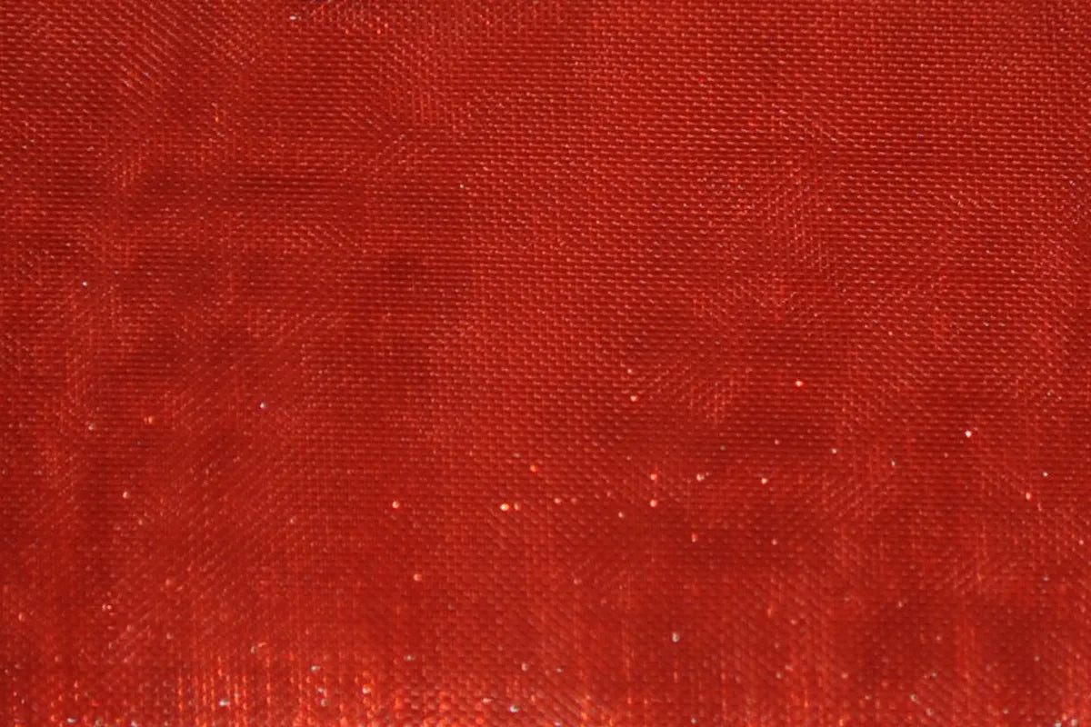 Rust Mirror Organza