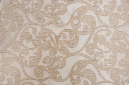 Khaki Victorian Damask
