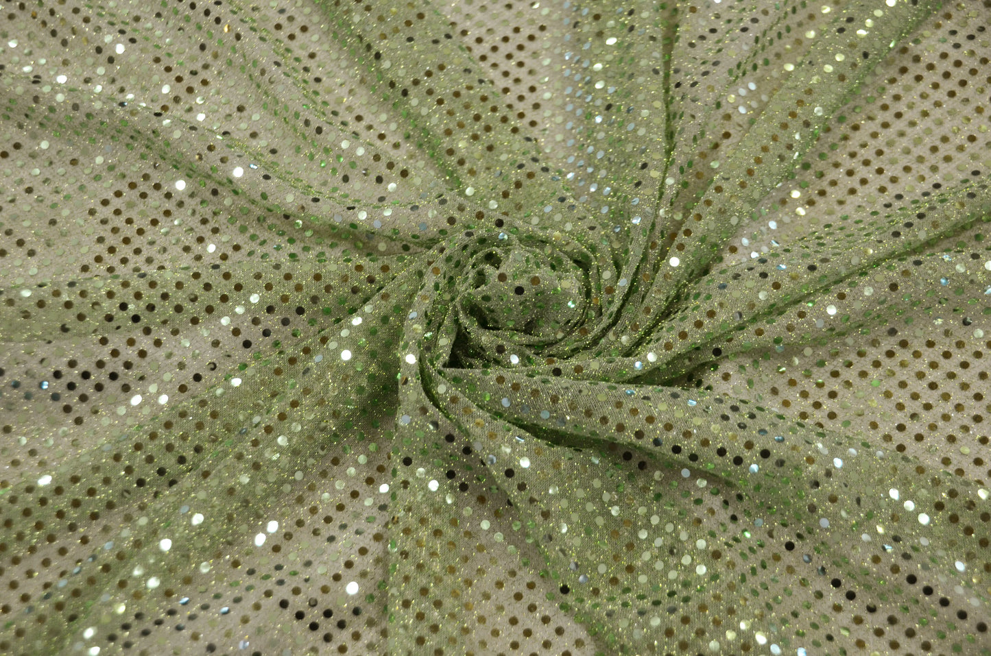 Sage Confetti Dot Sequins